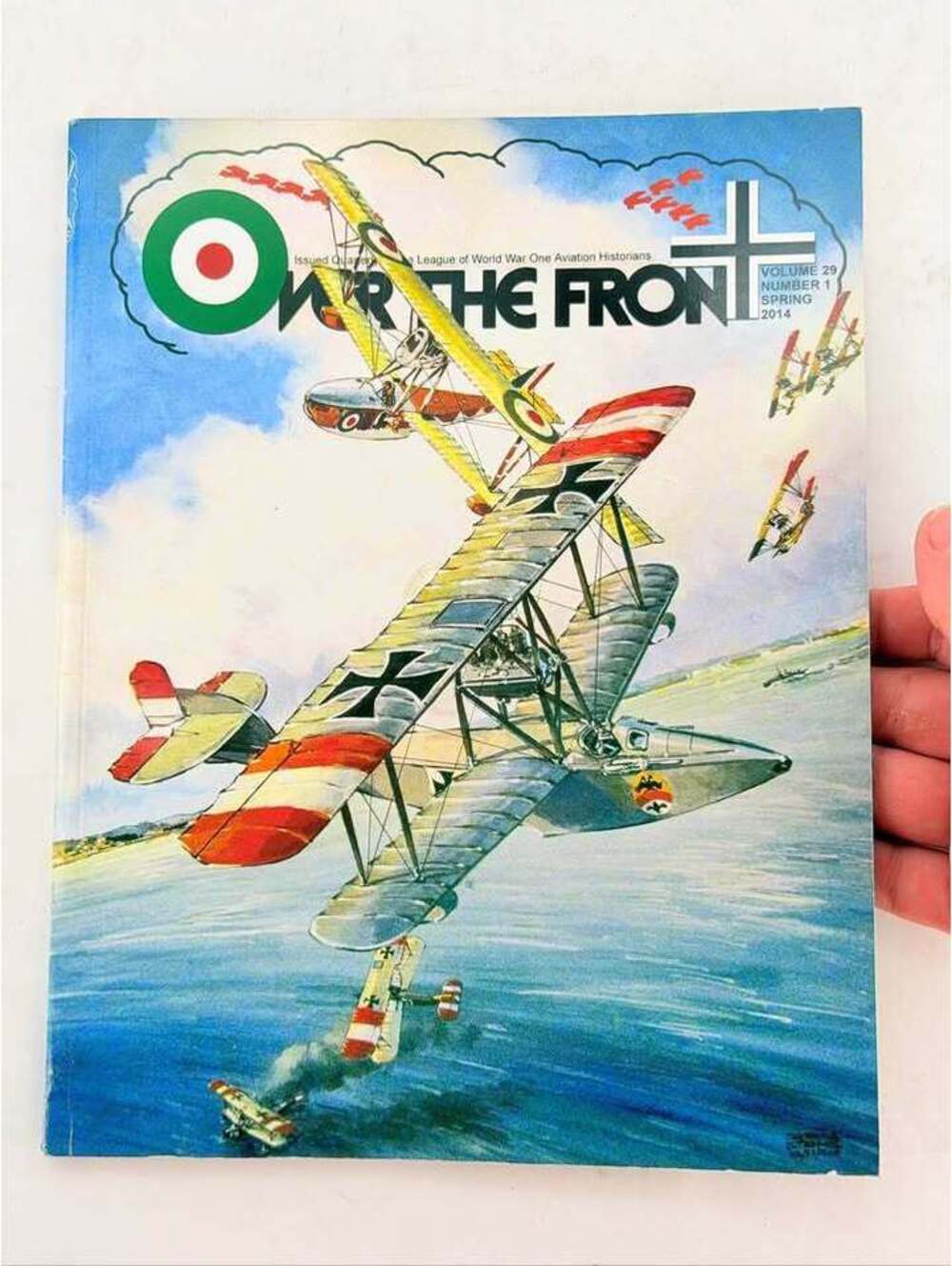 Over the Front Journal Vol 29 No 1 Spring 2014 WWI Aviation History